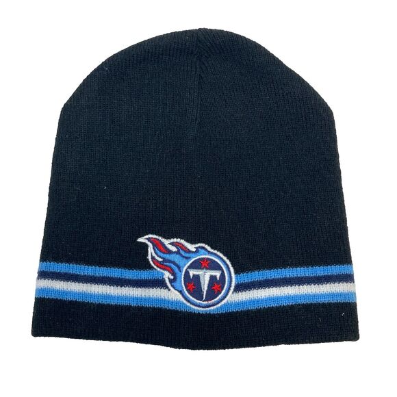 Other - NFL Tennessee Titans Adult Cuffless Winter Knit Hat Cap Beanie Vintage